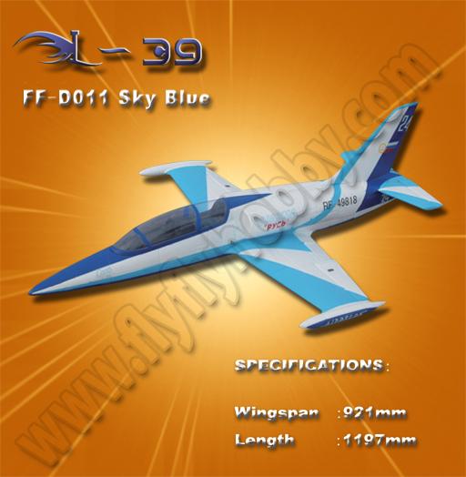 L39 Sky Blue RTF/with out Radio Control(New model coming soon)